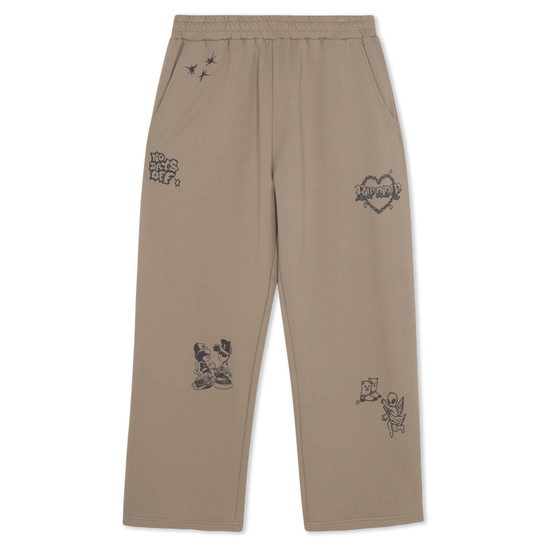 Westside Straight Leg Sweatpants (Dark Sand)