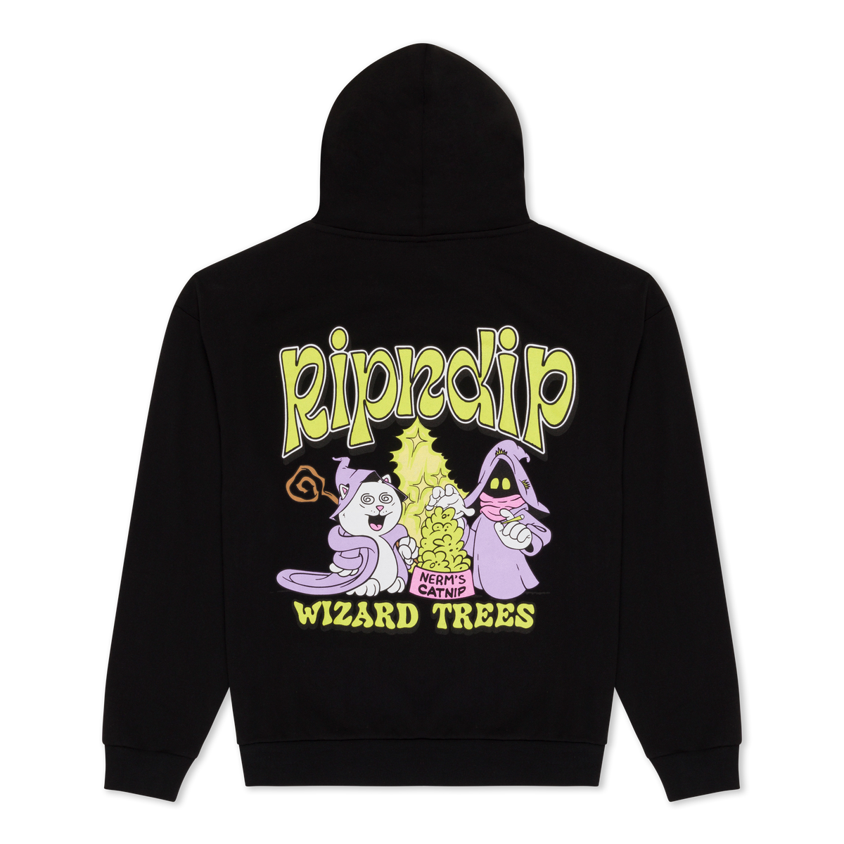 Ripndip Wizard Trees Catnip Hoodie (Black)