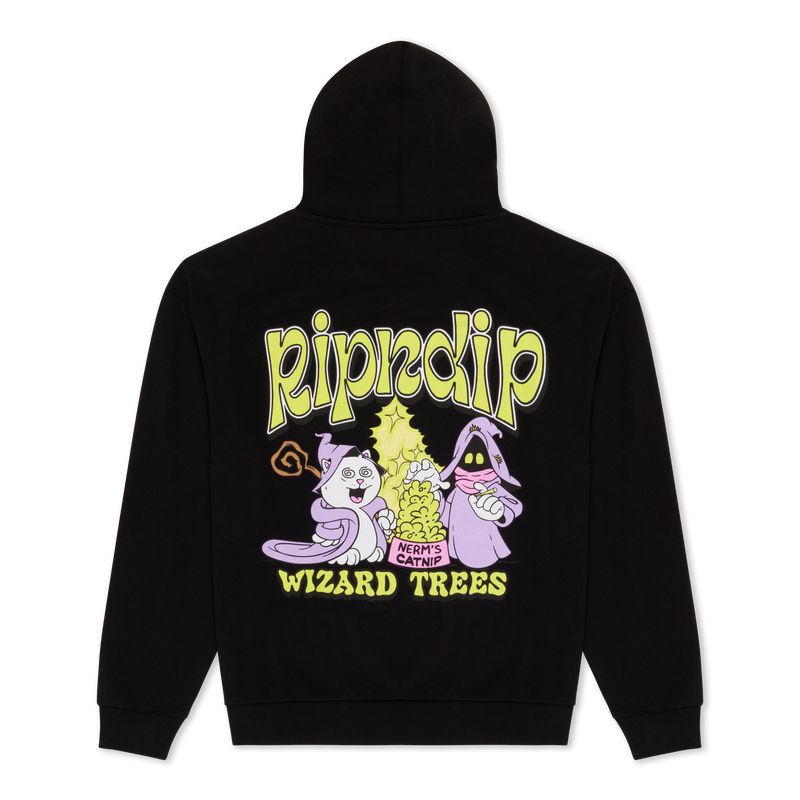 Ripndip Wizard Trees Catnip Hoodie (Black)