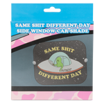 Same Shit Different Day Window Shade (Black)