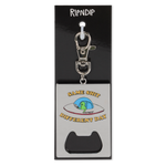 Same Shit Different Day Keychain Bottle Opener (Silver)
