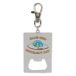 Same Shit Different Day Keychain Bottle Opener (Silver)