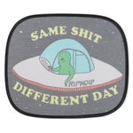 Same Shit Different Day Window Shade (Black)