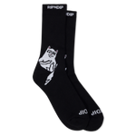 Lakai + Ripndip Lord Nermal Socks 2 Pack (Black/White)