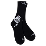 Lakai + Ripndip Lord Nermal Socks 2 Pack (Black/White)