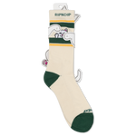 Peeking Nermal Socks (Bone / Forest)