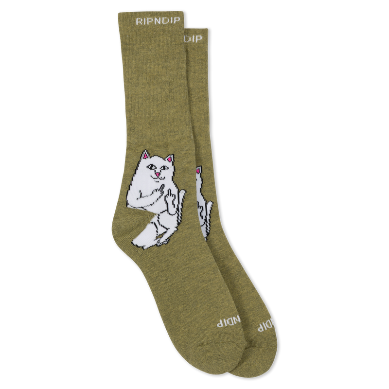 Lord Nermal Socks (Olive)