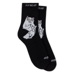 Lord Blossom Mid Socks (Black)