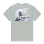 Great Wave Tee (Sage Grey)