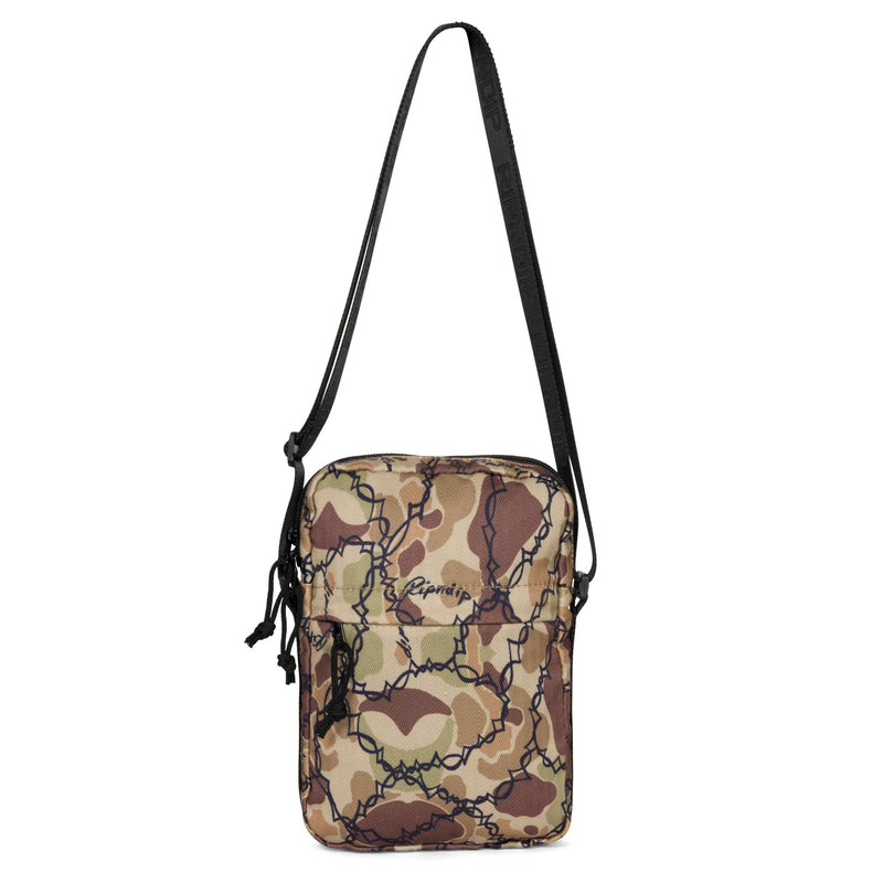 Wired Cross Body Bag (Tan Camo)