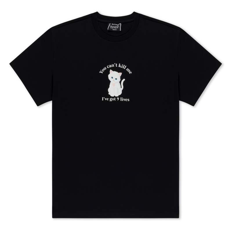 9 Lives Tee (Black)