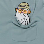 Nermal S Thompson Pocket Tee (Silver Blue)