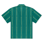 Melted Striped Button Up (Teal)