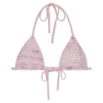 Crossword 2PC Bikini Set (Pink)