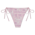 Crossword 2PC Bikini Set (Pink)