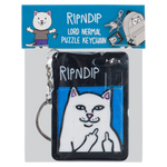 Lord Nermal Puzzle Keychain (Black)