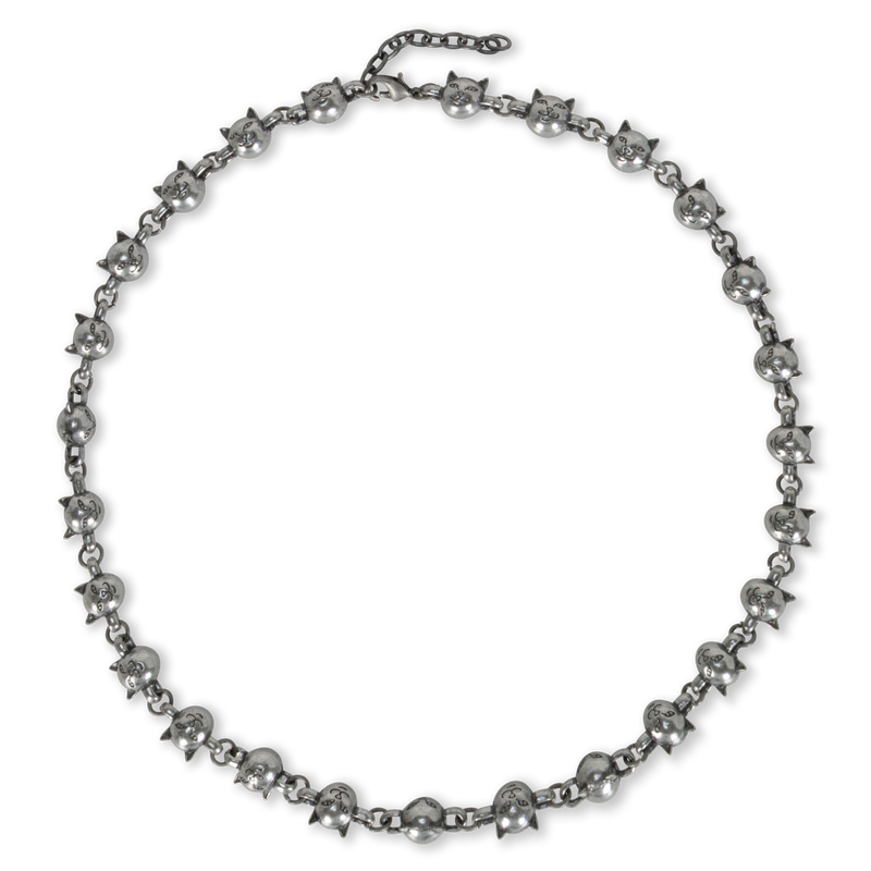 Lord Nermal Ball and Chain Necklace (Silver)