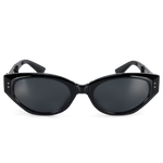 Castanza Folding Sunglasses (Black)