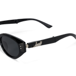 Castanza Folding Sunglasses (Black)