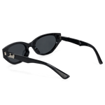 Castanza Folding Sunglasses (Black)