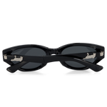 Castanza Folding Sunglasses (Black)
