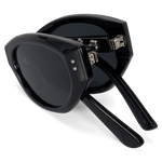 Castanza Folding Sunglasses (Black)