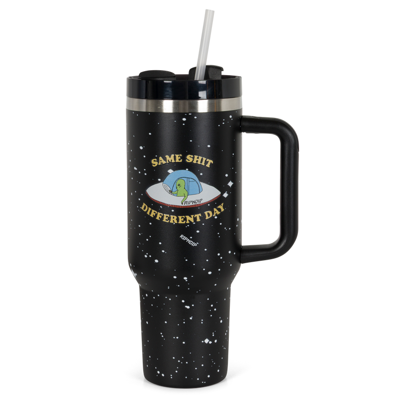 Same Shit Different Day Big Ol Cup Tumbler (Black)