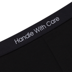 Handle With Care Boxers (Black)