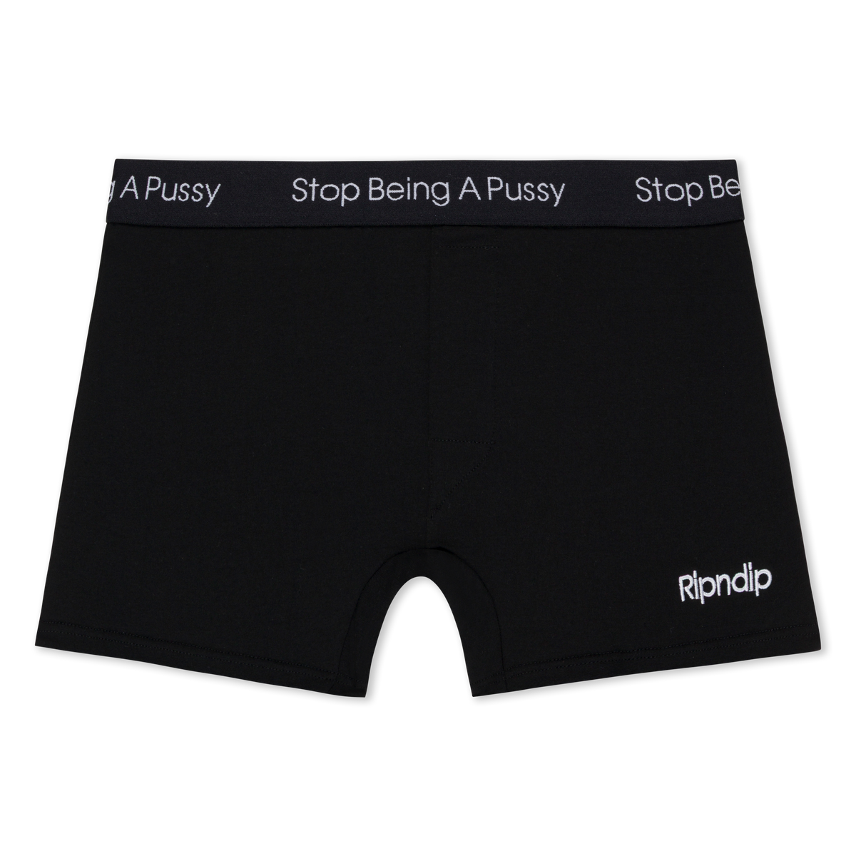 Stop Being A Pussy Boxers (Black)