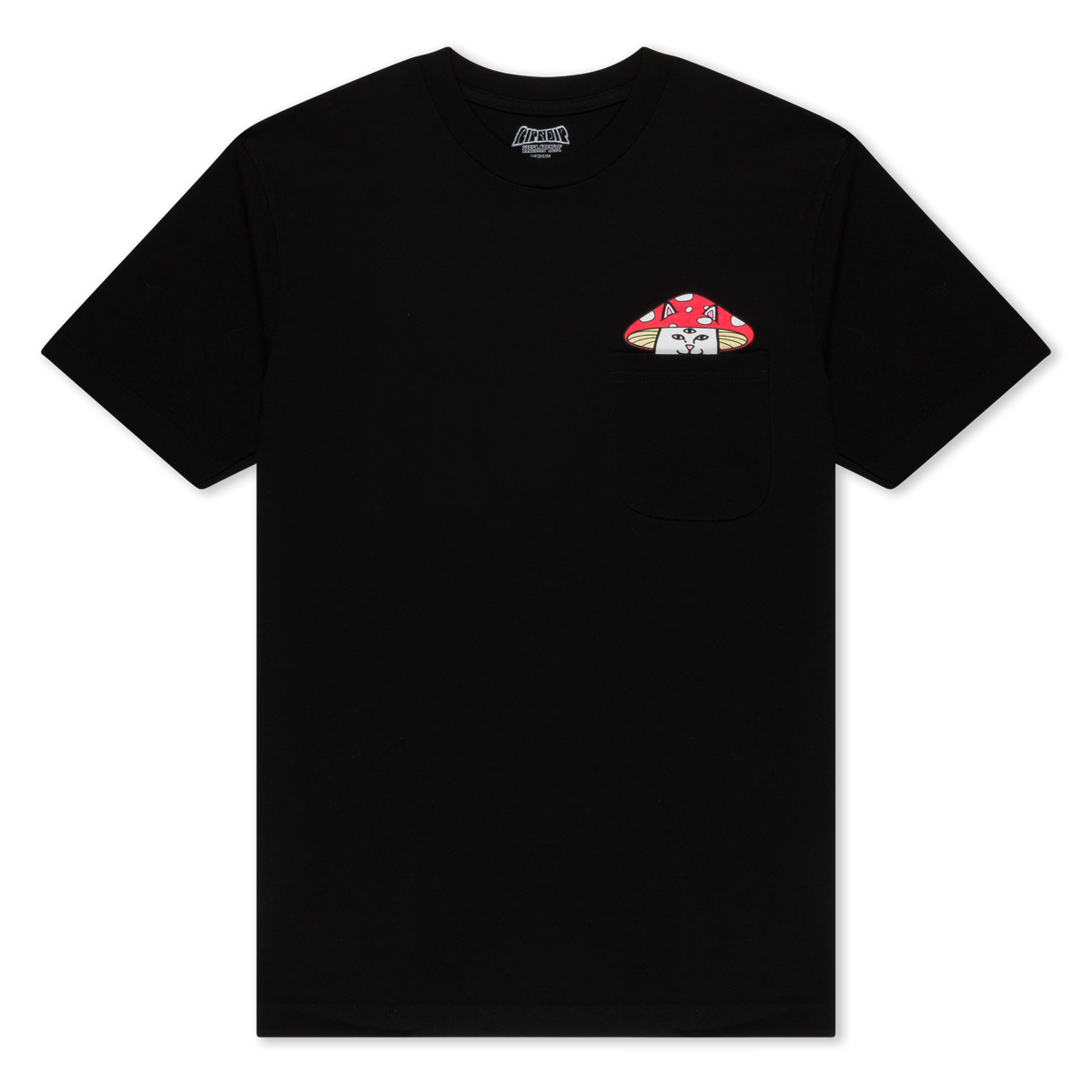 Hemper Enlightened Nermal Pocket Tee (Black)