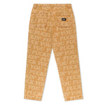 F.U.F.F. Washed Denim Pants (Light Brown Denim)