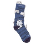 Lord Nermal Ghost Socks (Slate)