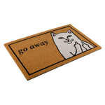 Go Away Door Mat (Brown)