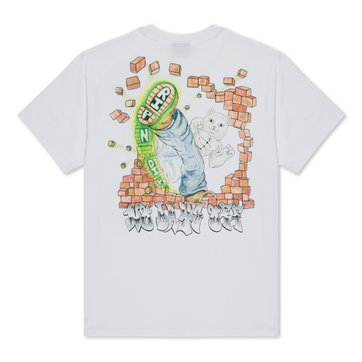 Karate Kat Tee (White)