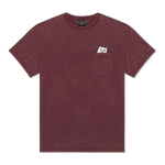 Lord Nermal Pocket Tee (Burgundy Vintage Wash)