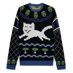 Out Of This World Knit Sweater (Black)