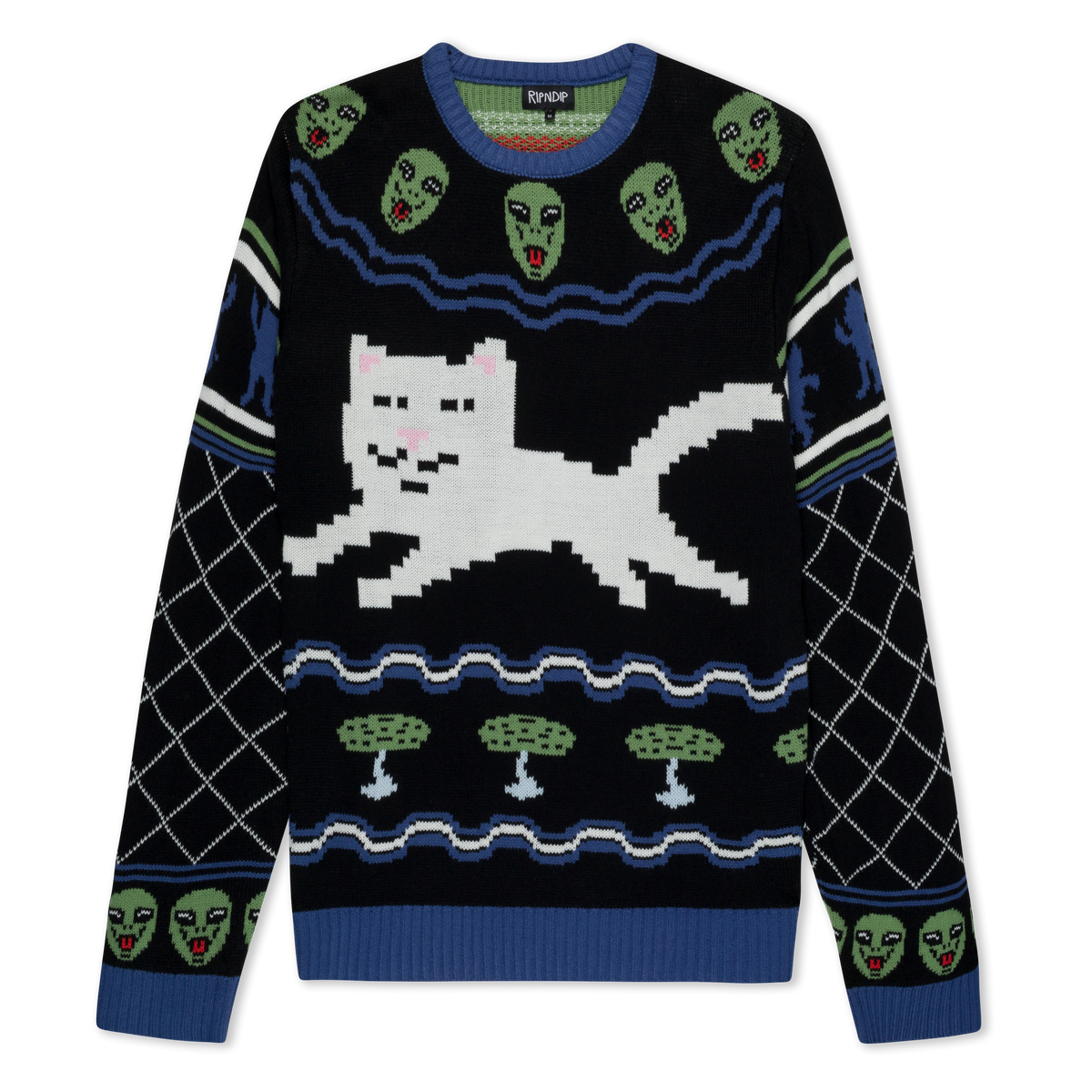 Out Of This World Knit Sweater (Black)