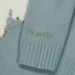 Pet Me Im Cute Knit Sweater (Heather Sage Grey)