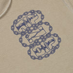 Linked Up Reverse Stitched Hoodie (Khaki)