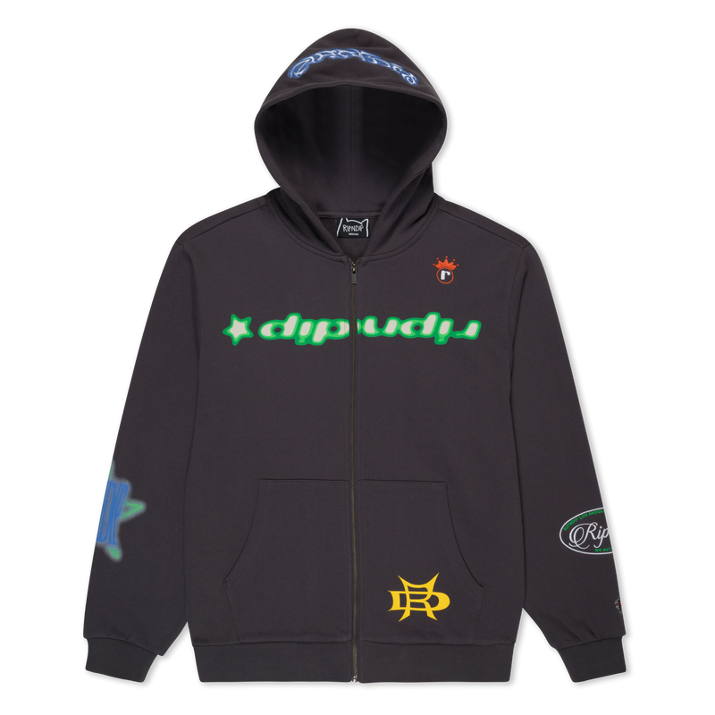 Allure Zip Hoodie (Black)