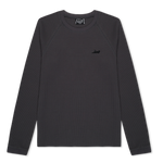 Castanza Waffle Knit Long Sleeve (Charcoal)