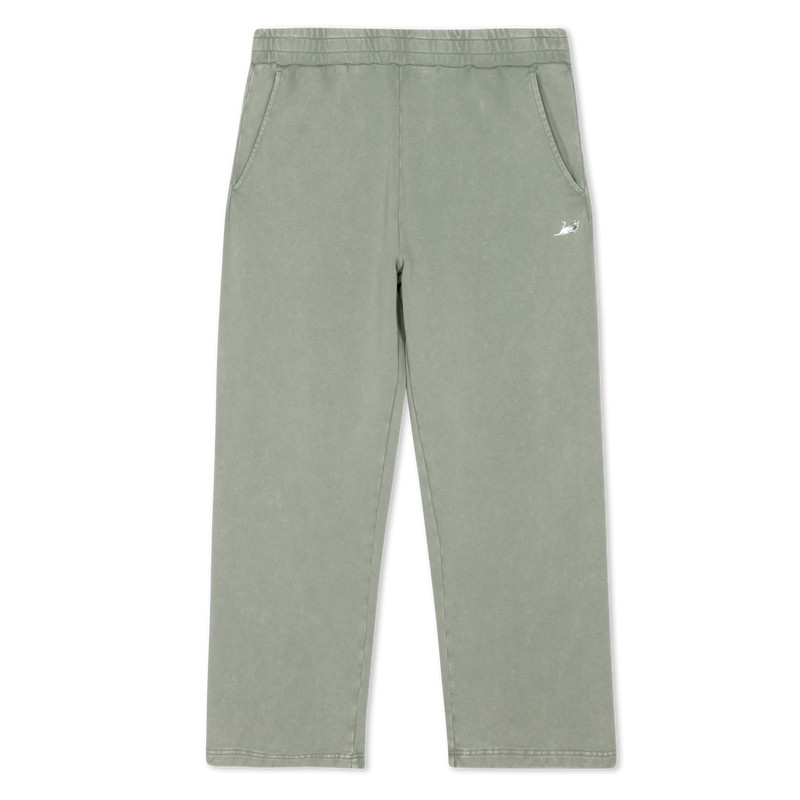 Castanza Straight Leg Sweatpants (Sage Vintage Wash)
