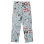 Marker Wide Fit Pants (Light Wash Denim)
