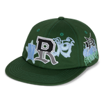 RIPNDIP Team Snapback (Hunter Green)