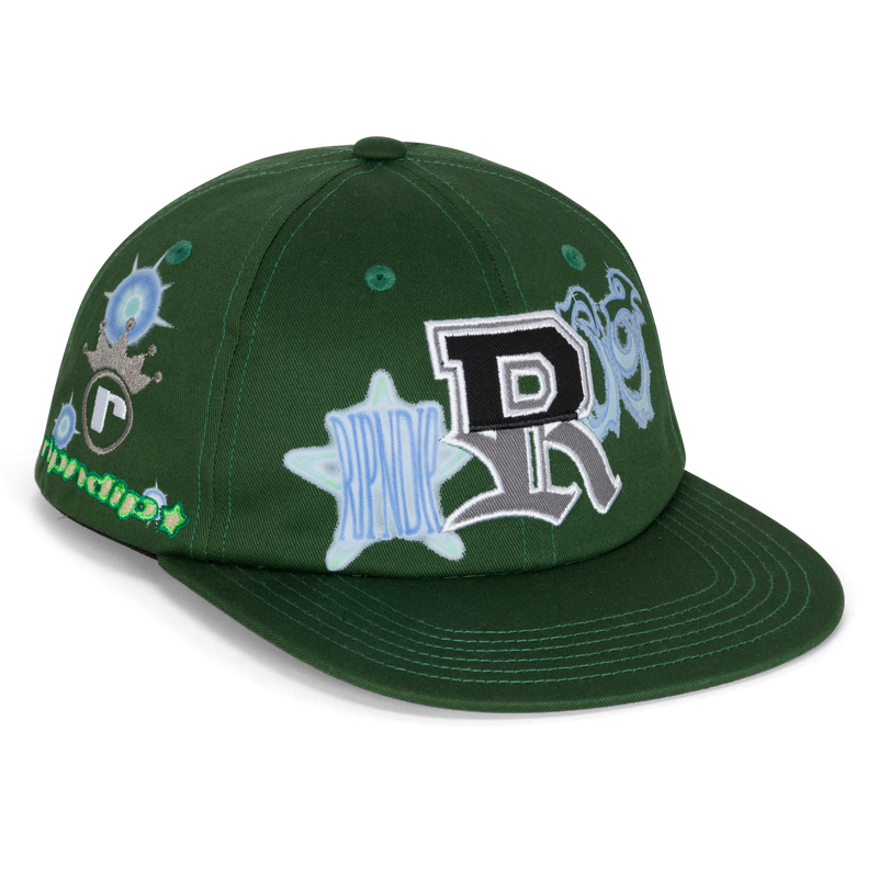RIPNDIP Team Snapback (Hunter Green)