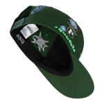 RIPNDIP Team Snapback (Hunter Green)