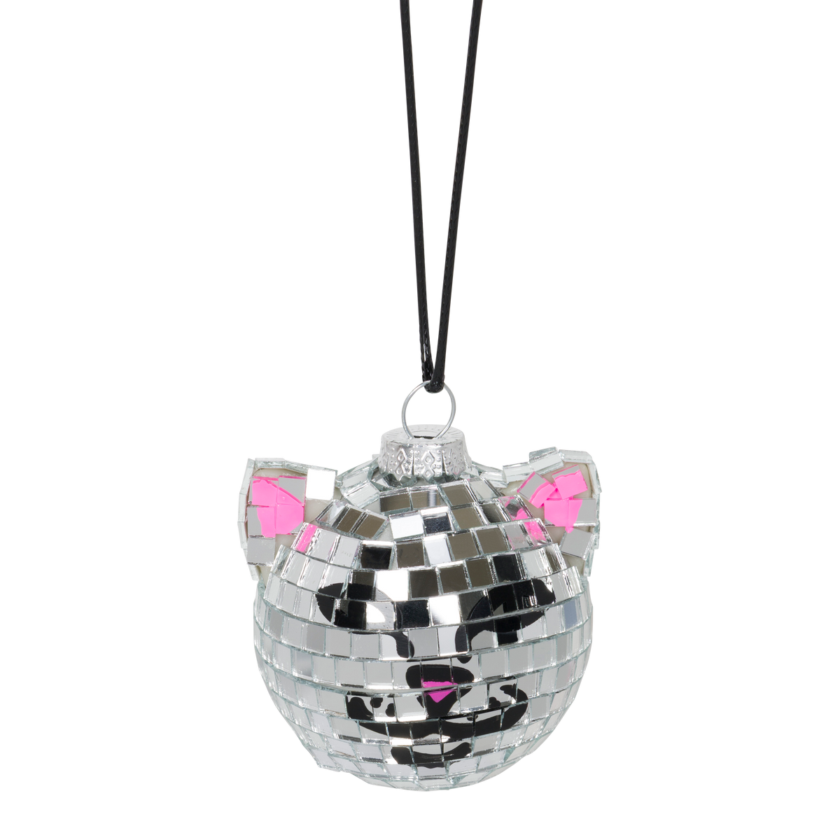 Nermal Disco Car Ornament (Metallic)