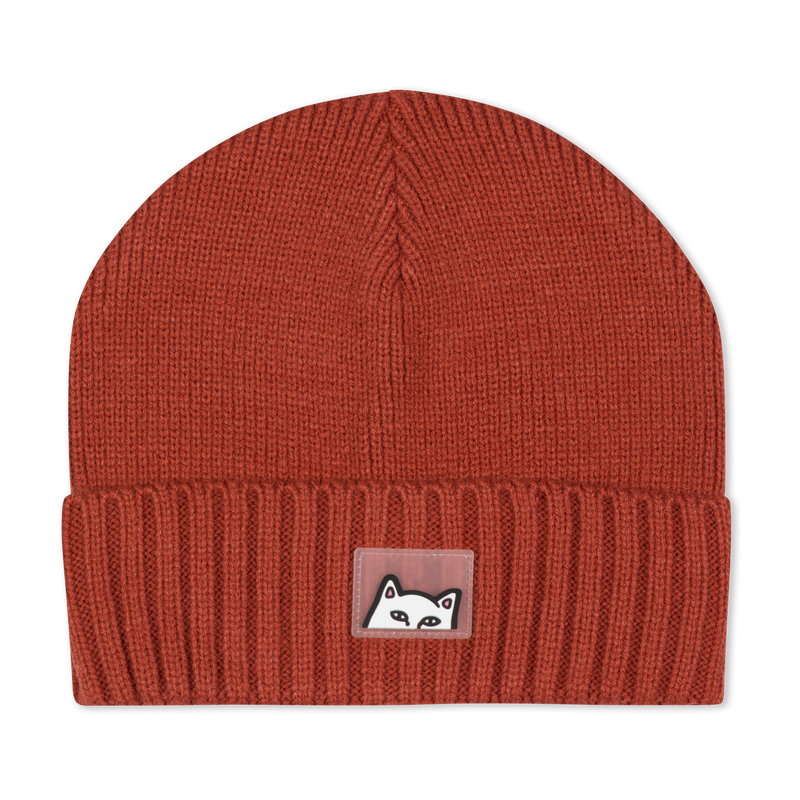 Peeking Beanie (Burnt Orange)