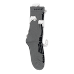 Skelly Nerm Socks (Charcoal)