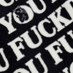 Fuckin Fuck Mohair Sweater (Black)